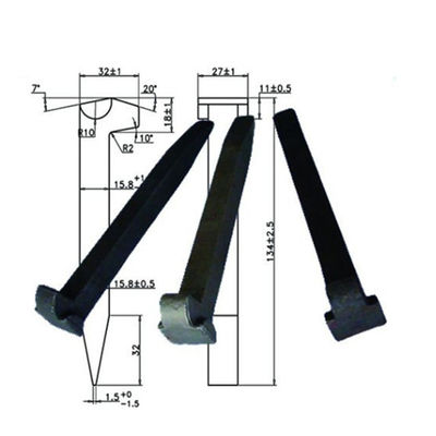 주문 목재 침목을 위한 강철 등급 4.8 6.8 8.8 10.9 나사 볼트 Q235 online manufacture