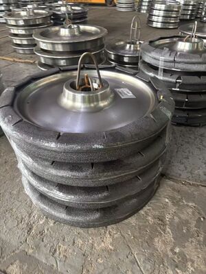 주문 42CrMo 단조 철도 바퀴 900–1250mm (광산 및 중량물 운송 철도 시스템용) online manufacture
