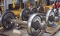 OEM 철도 열차 바퀴, 450 밀리미터 단조강 휠 ISO9001 2008