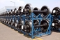 45개의 강철 같은 단일 플랜지된 레일 바퀴, 900 밀리미터 계측기 ODM을 위한 철도 스틸휠