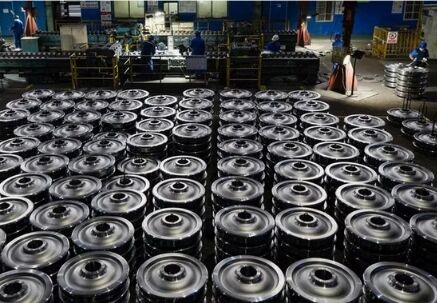 고하중 처리 및 산업 운송에 이상적인 열처리 강철 구조의 헤비 듀티 스틸 휠