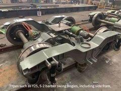 철도차 보기 생산 과정 용접