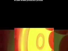 강철 철도 바퀴 생산 과정