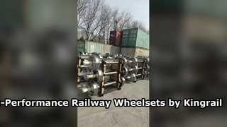 Kingrail의 고성능 철도 휠셋